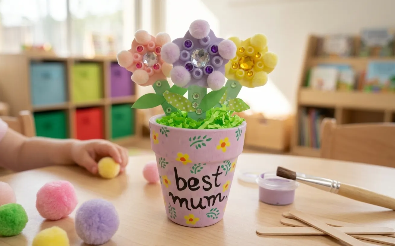 Mother's Day flower pot